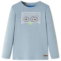 Kinder-Langarmshirt Hell 116