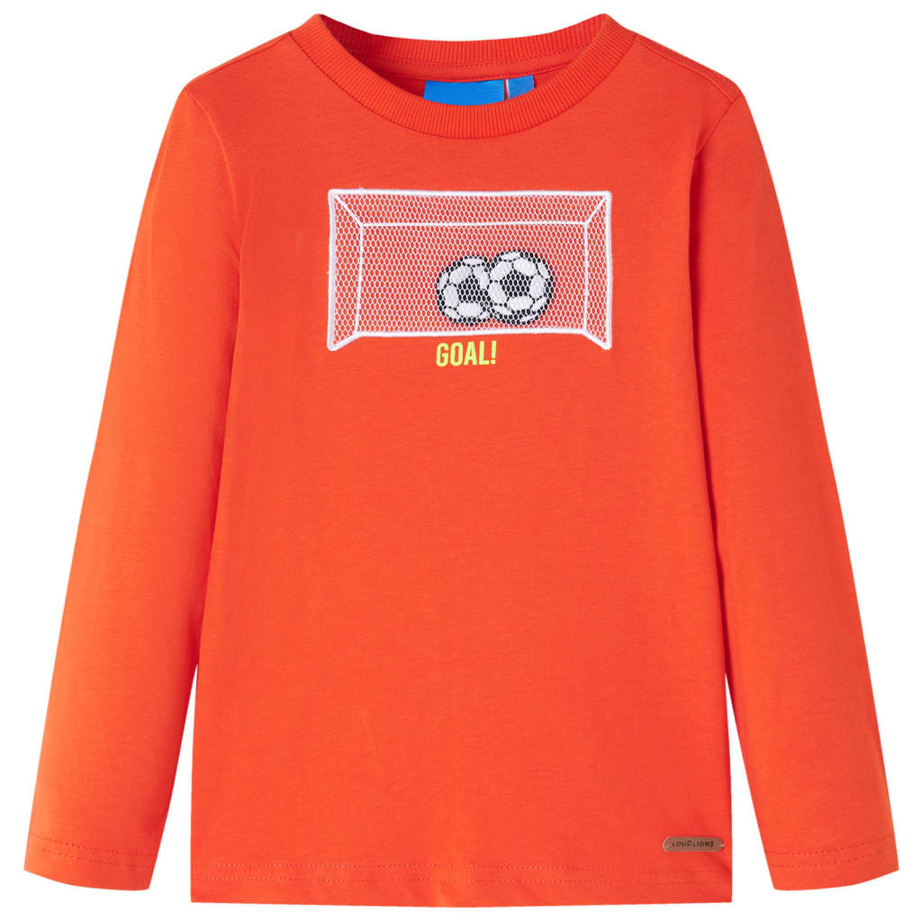 Kinder-Langarmshirt Hell 116