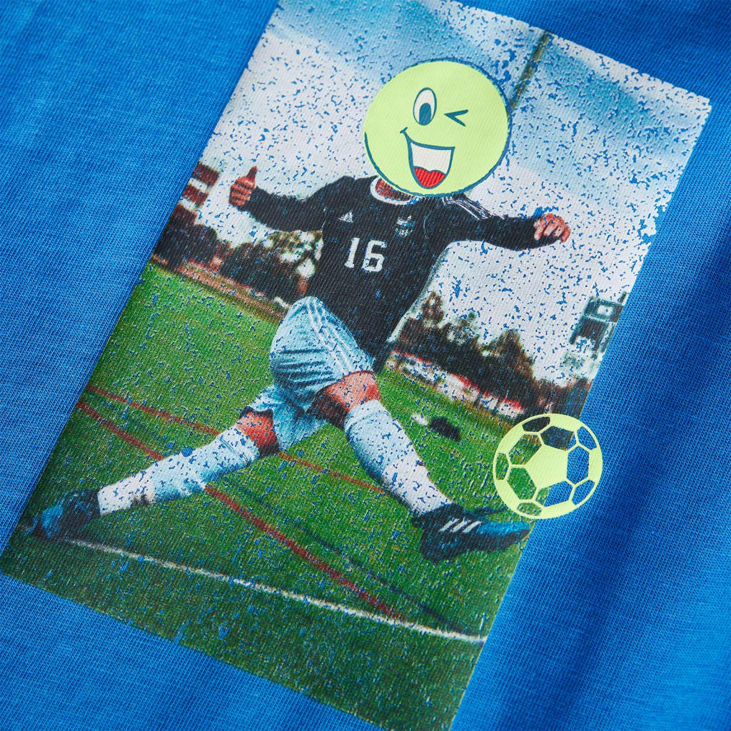 Kinder-Langarmshirt Kobalt 128