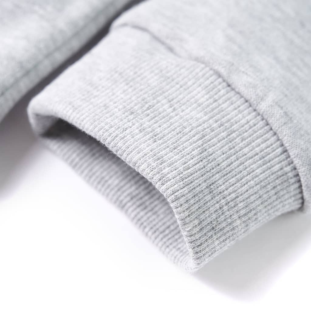 Kinder-Kapuzenpullover Melange Und Orange 92