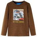 Kinder-Langarmshirt Melange 116