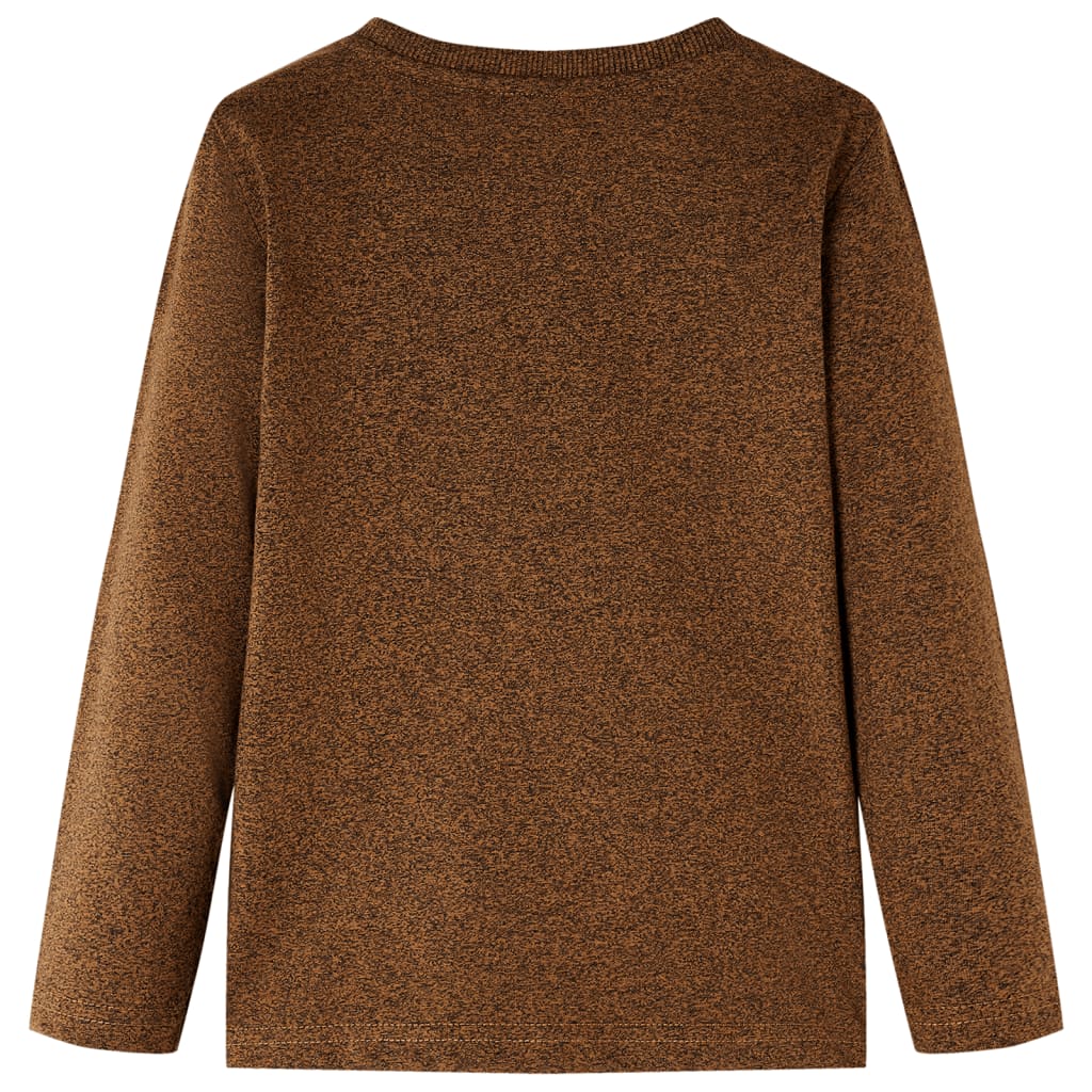 Kinder-Langarmshirt Melange 116