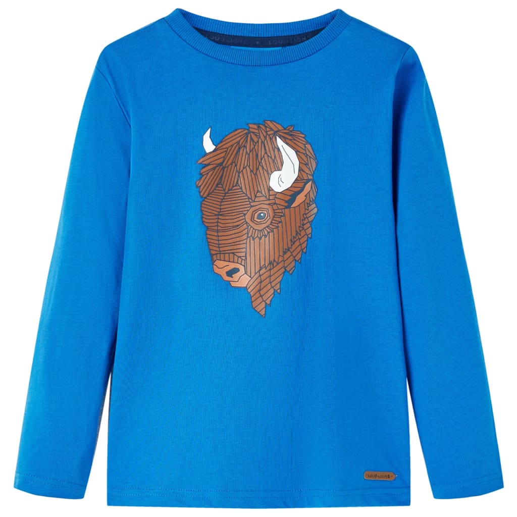Kinder-Langarmshirt Dunkel 140