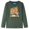 Kinder-Langarmshirt Dunkel 92