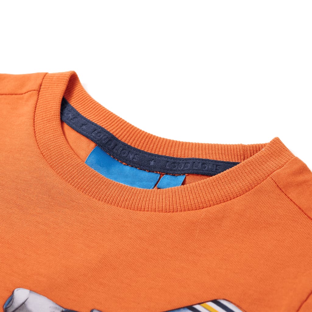 Kinder-Langarmshirt Dunkel 104