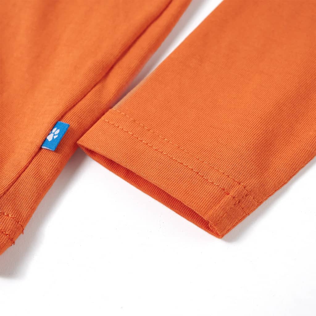 Kinder-Langarmshirt Dunkel 104