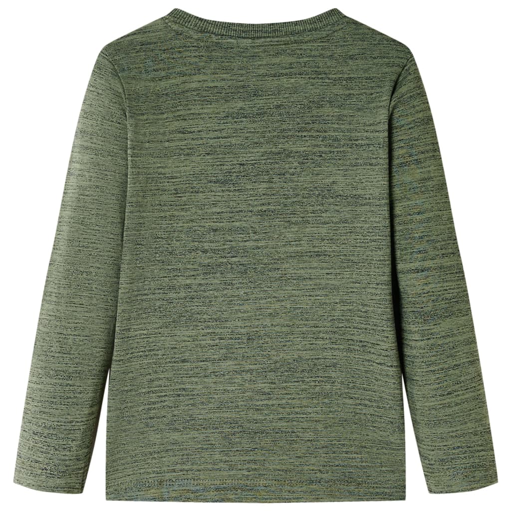 Kinder-Langarmshirt Melange 140