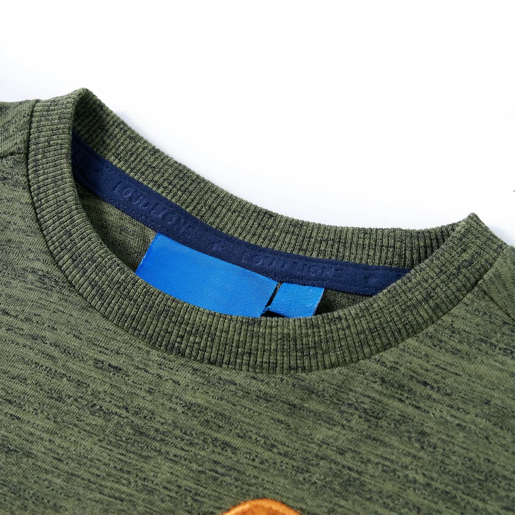 Kinder-Langarmshirt Melange 140