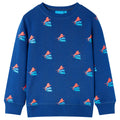Kinder-Sweatshirt Dunkelblau 140
