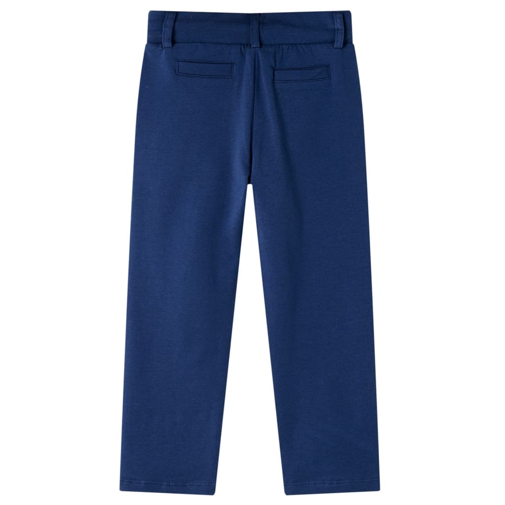 Kinderhose Mit Kordelzug Marineblau 128