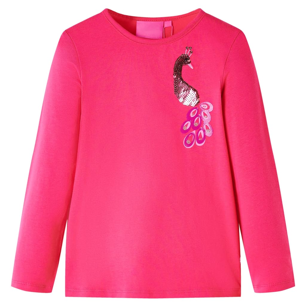 Kinder-Langarmshirt Marine 116