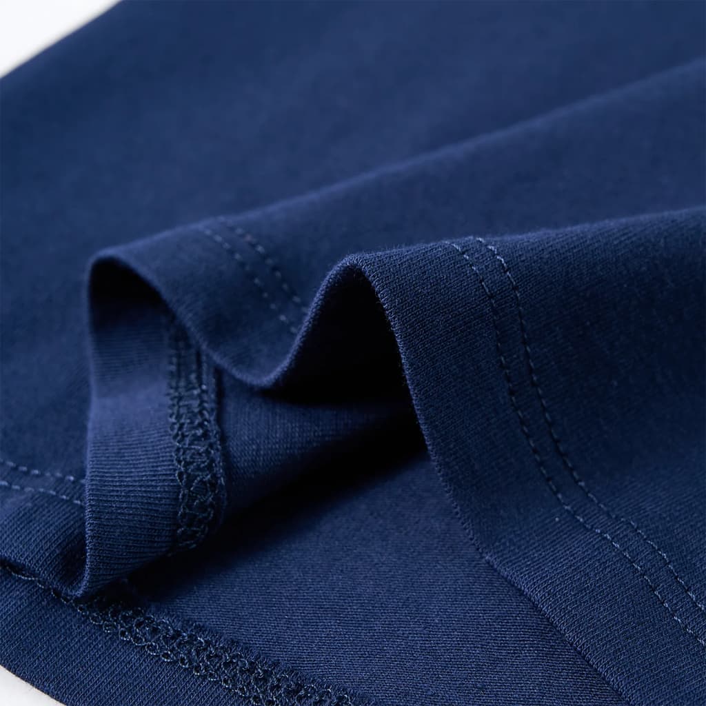 Kinder-Langarmshirt Marine 116