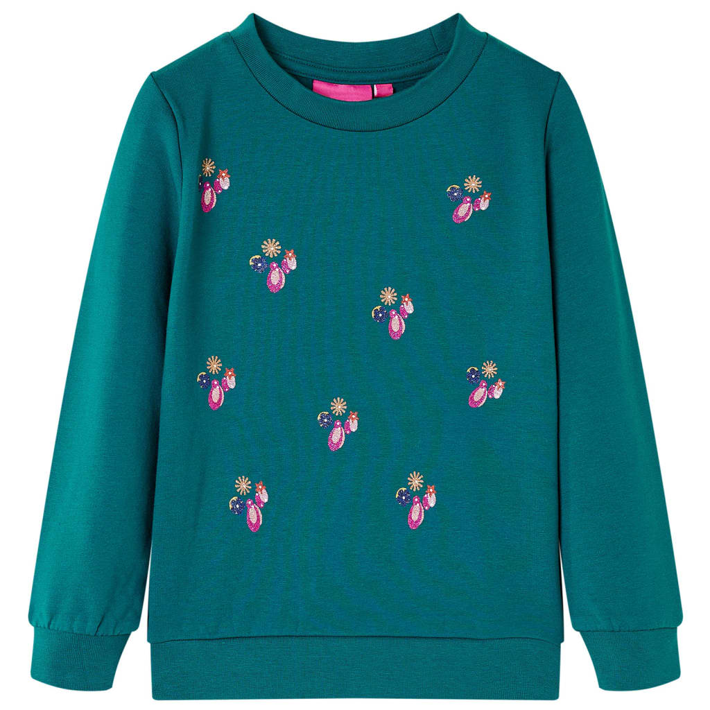 Kinder-Sweatshirt Dunkel 116