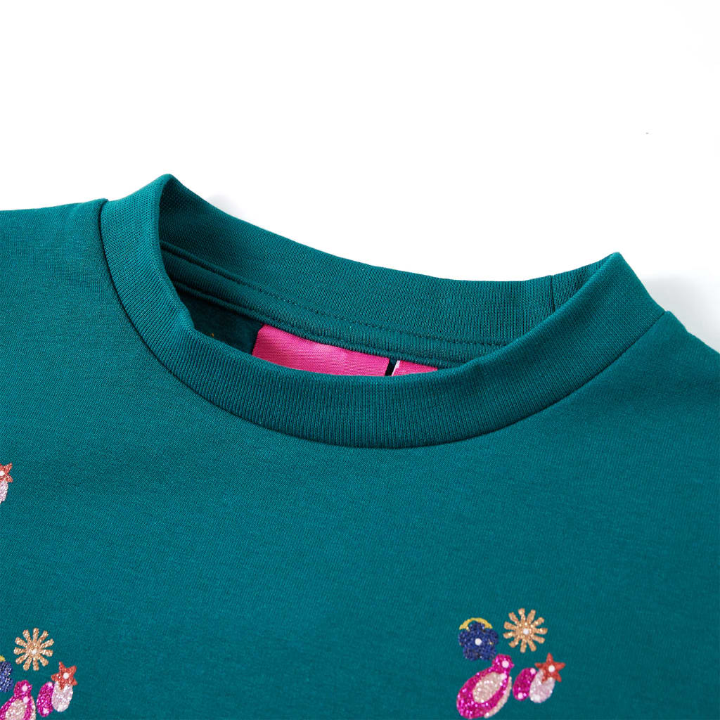 Kinder-Sweatshirt Dunkel 116