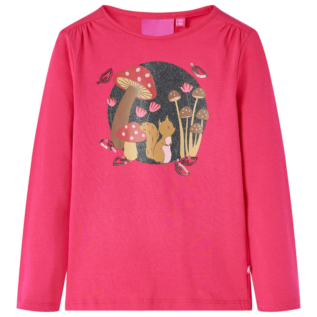 Kinder-Langarmshirt Dunkel 92
