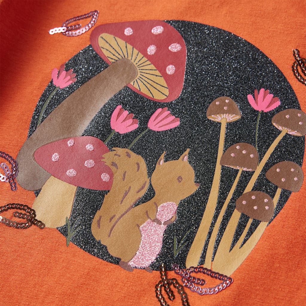 Kinder-Langarmshirt Dunkel 92