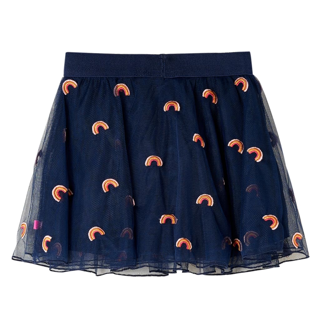 Kinderrock Mit Tüll Marineblau 92
