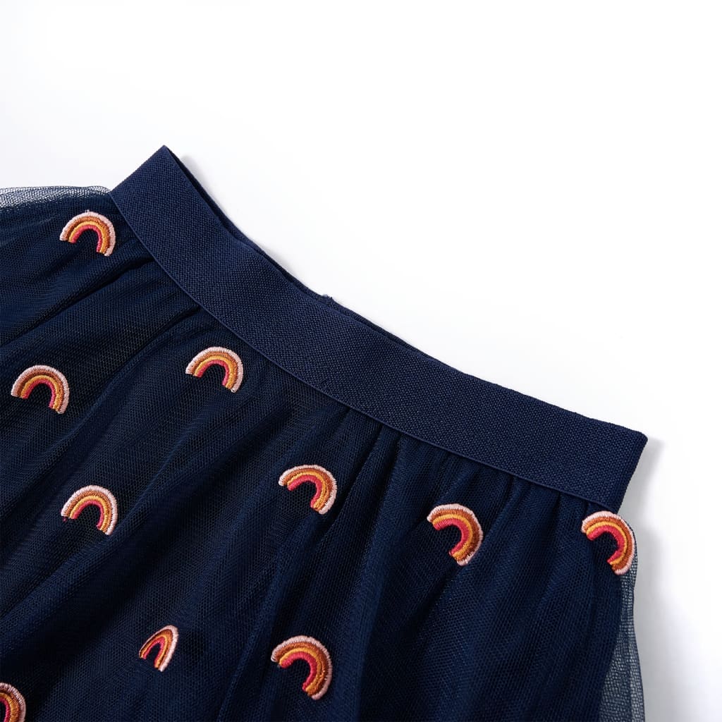 Kinderrock Mit Tüll Marineblau 92