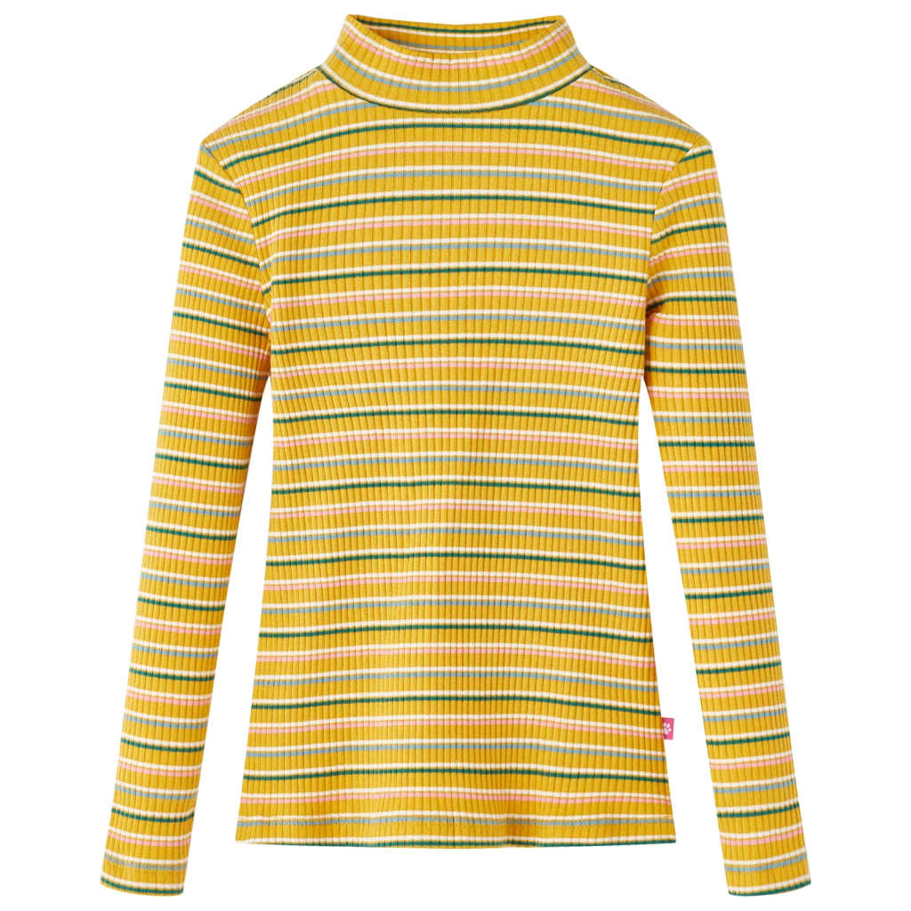 Kinder-Langarmshirt Halbrollkragen 104