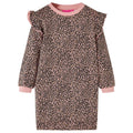 Kinder-Pulloverkleid Mittelrosa 116