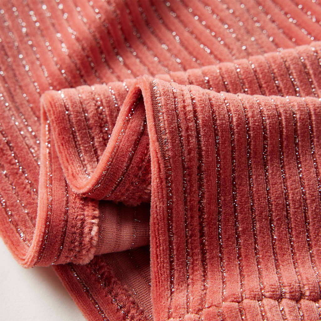 Kinderkleid Mit Langen Ärmeln Mittelrosa 92