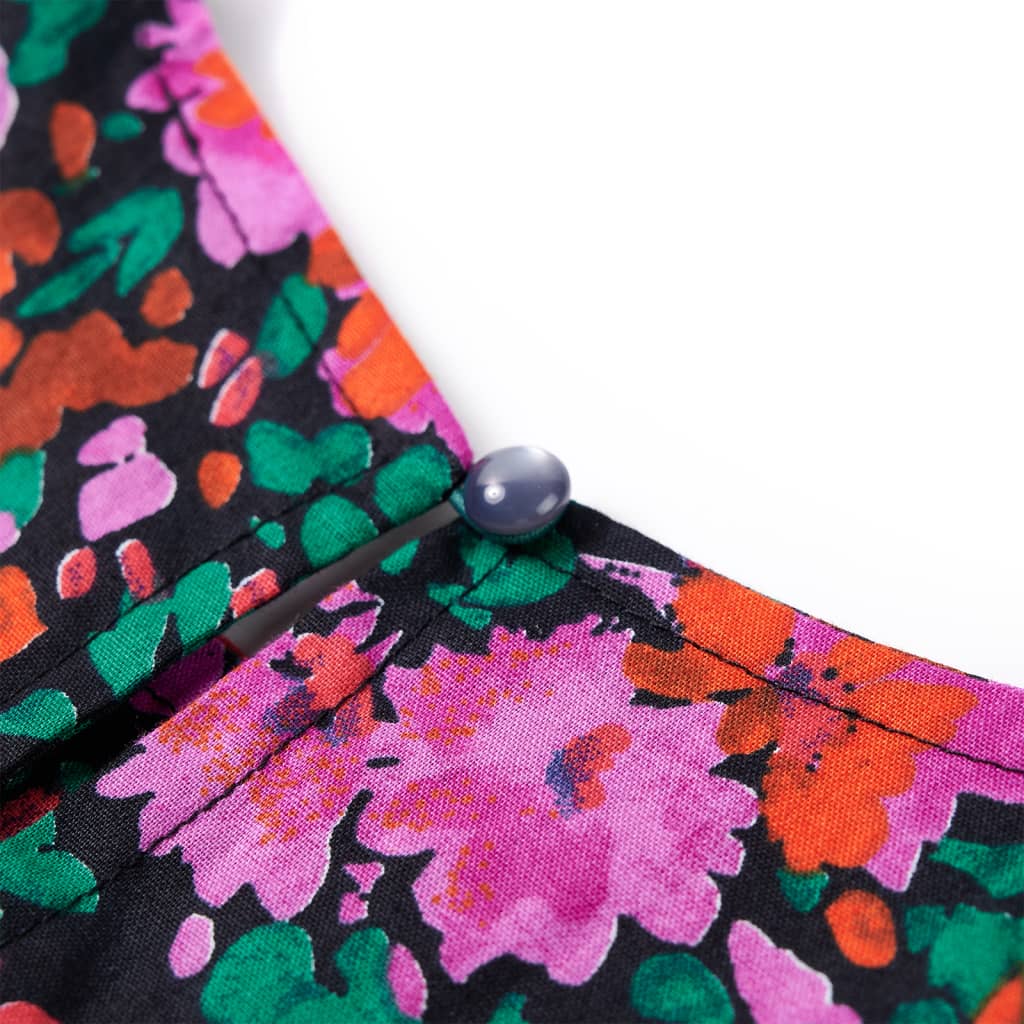 Kinderkleid Mit Langen Ärmeln Knallrosa 128