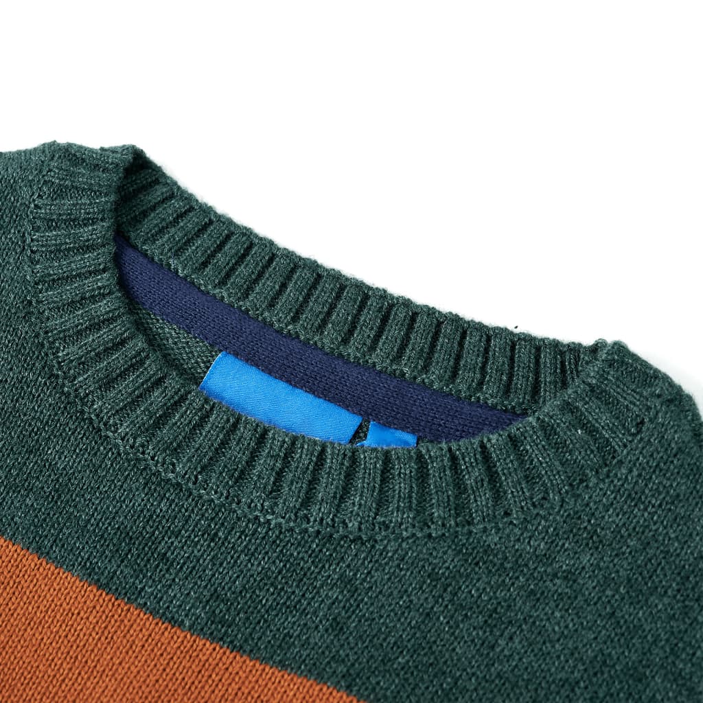 Kinderpullover Gestrickt Mehrfarbig 92