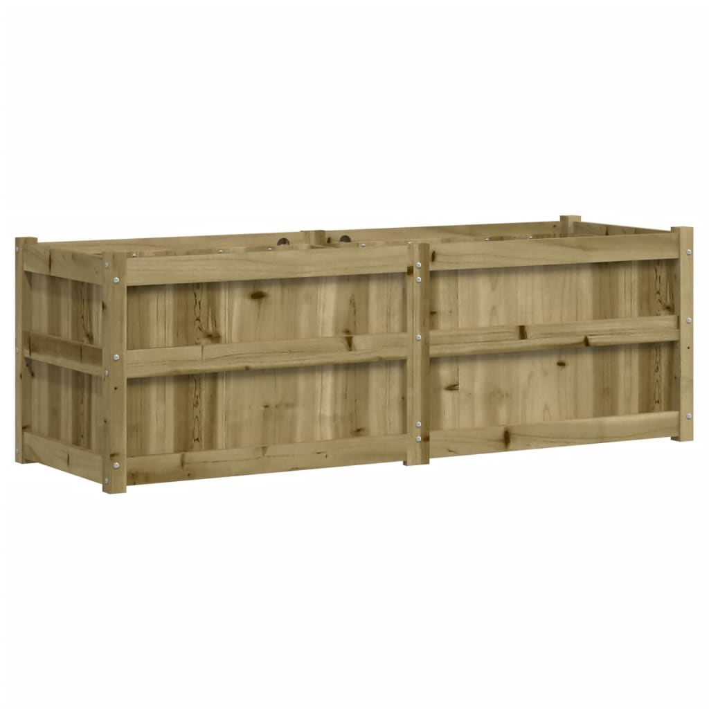 Pflanzkübel 150X50X50 Cm Kiefernholz Imprägniert