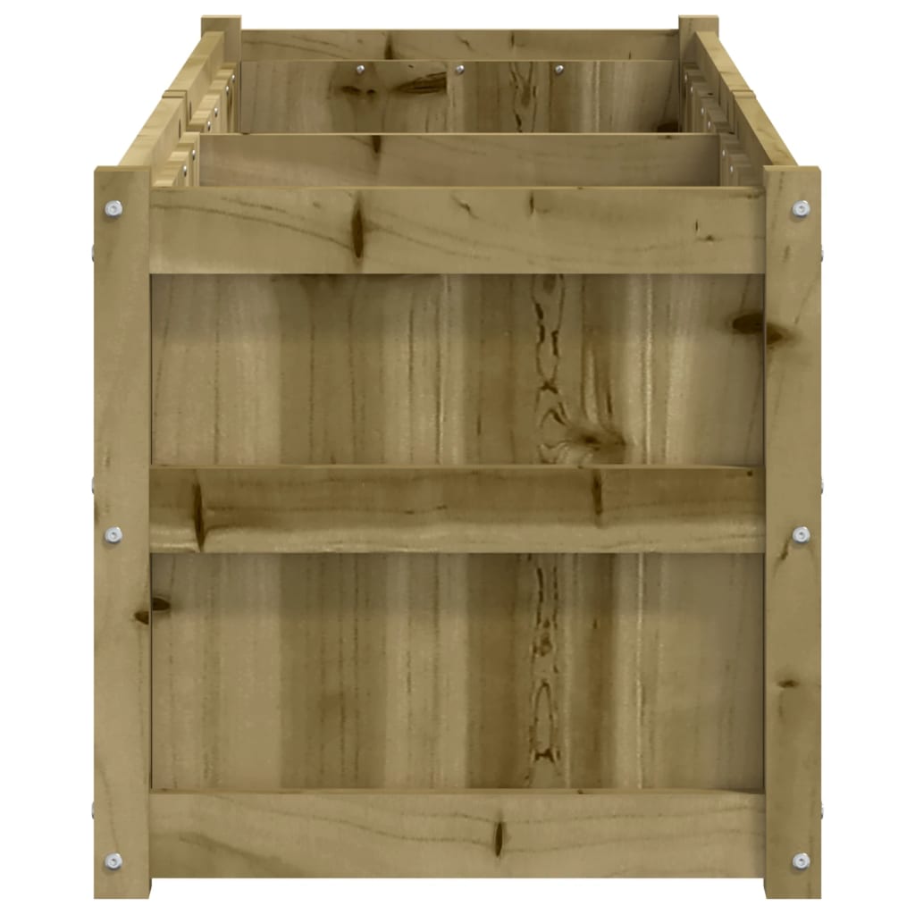 Pflanzkübel 150X50X50 Cm Kiefernholz Imprägniert