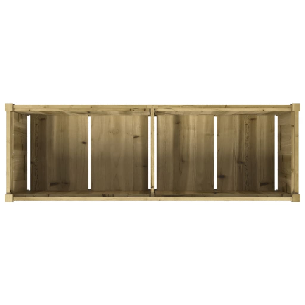 Pflanzkübel 150X50X50 Cm Kiefernholz Imprägniert