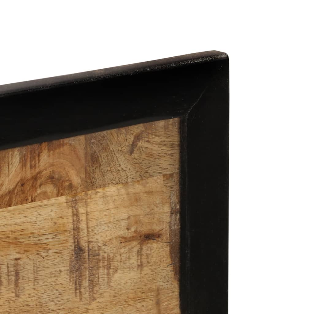 Spiegel Mit Ablagen 80X8X55 Cm Glas Und Massivholz Mango