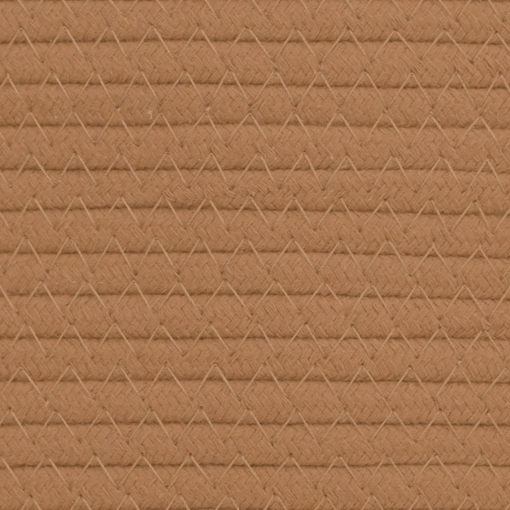 Aufbewahrungskorb Und Weiß Ø49X65 Cm Baumwolle