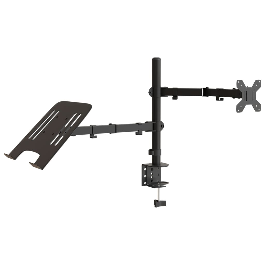Monitorhalterung Schwarz Stahl Vesa 75/100 Mm