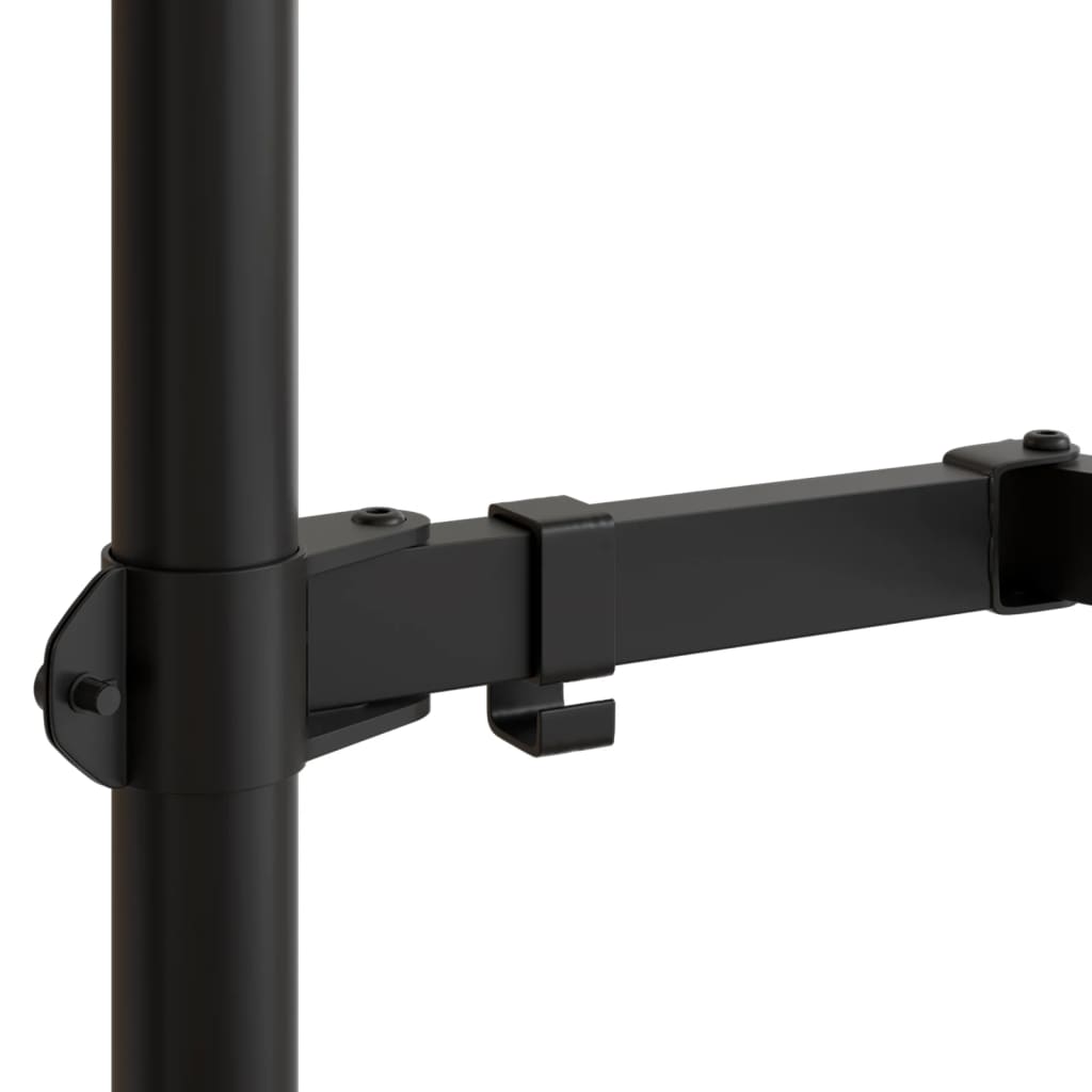 Monitorhalterung Schwarz Stahl Vesa 75/100 Mm