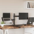 Monitorhalterung Schwarz Stahl Vesa 75/100 Mm