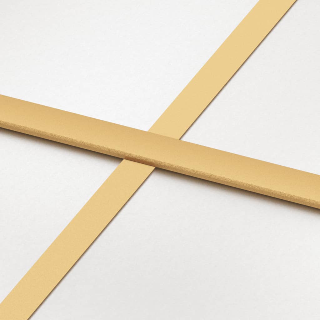 Schiebetür En Matt Esg-Glas Und Aluminium Gold