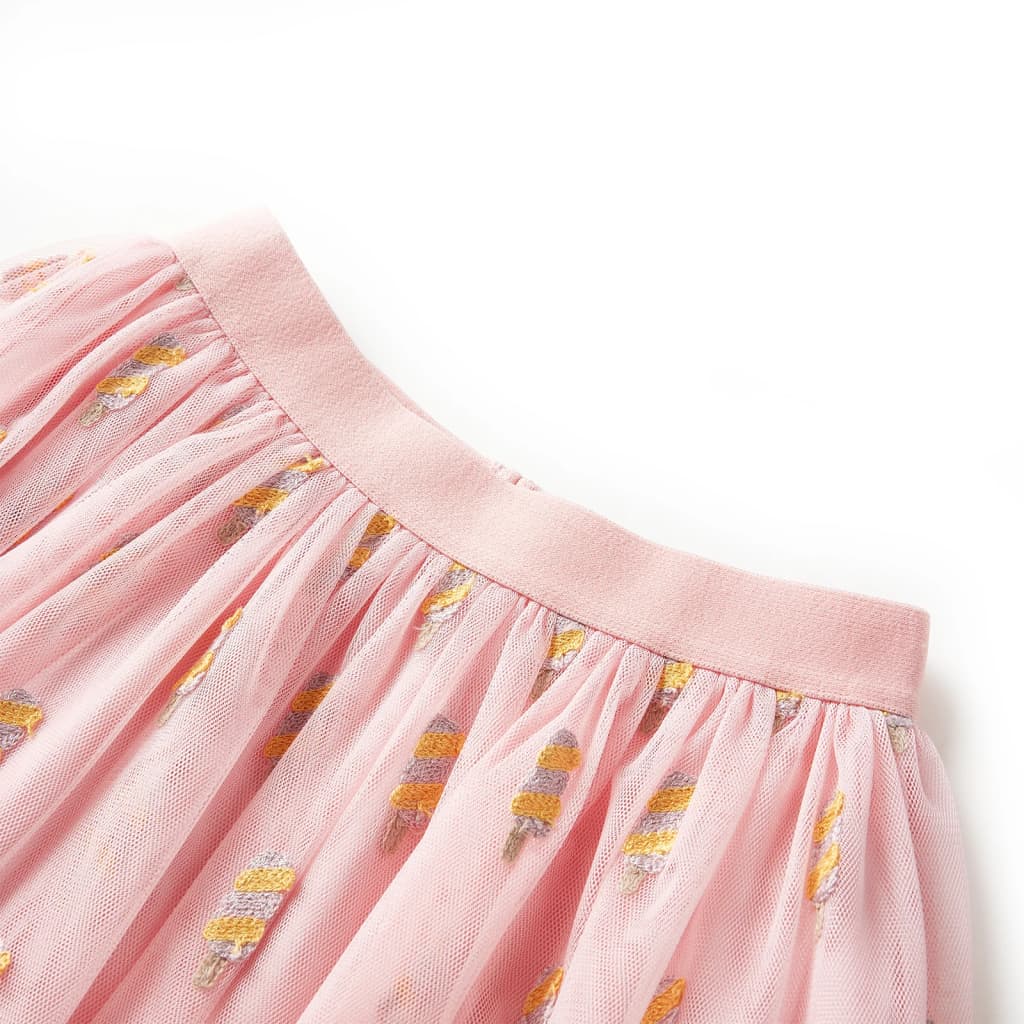 Kinderrock Mit Tüll Hellrosa 104