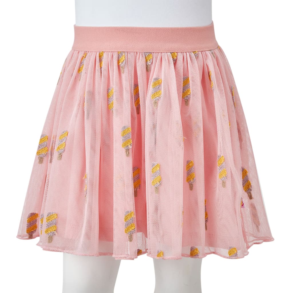 Kinderrock Mit Tüll Hellrosa 104