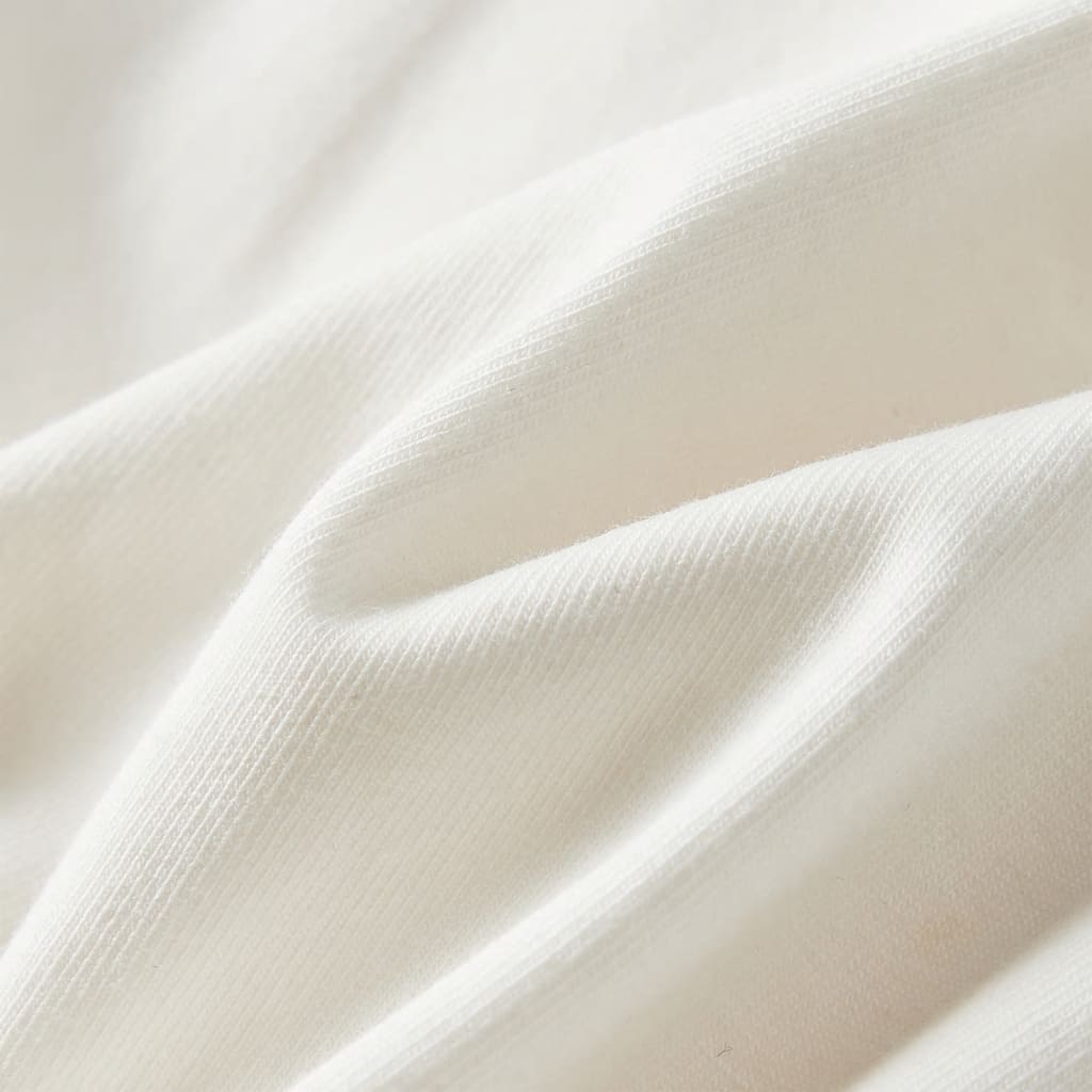 Kinderkleid Mit Kurzen Ärmeln Ecru 128