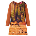 Kinderkleid Mit Langen Ärmeln 104