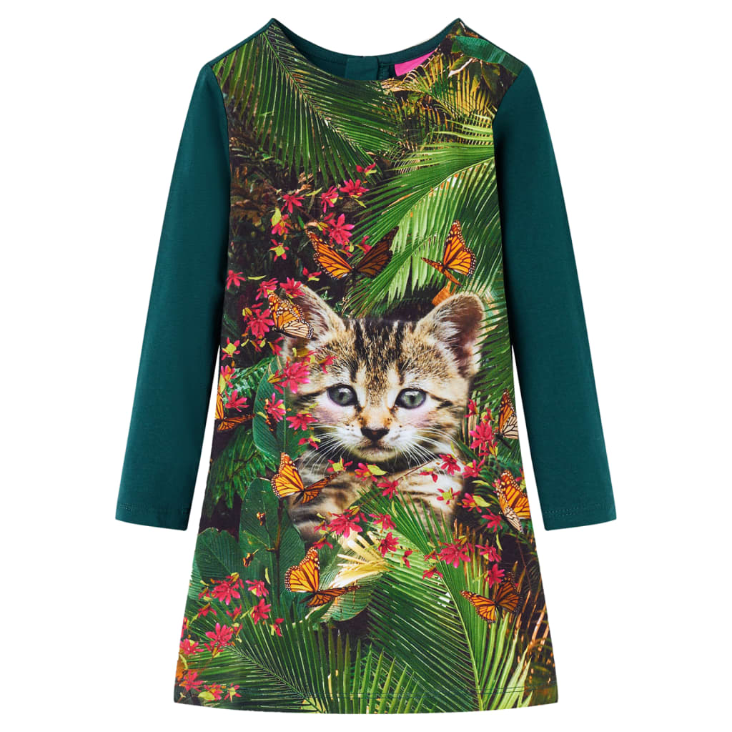 Kinderkleid Mit Langen Ärmeln 128