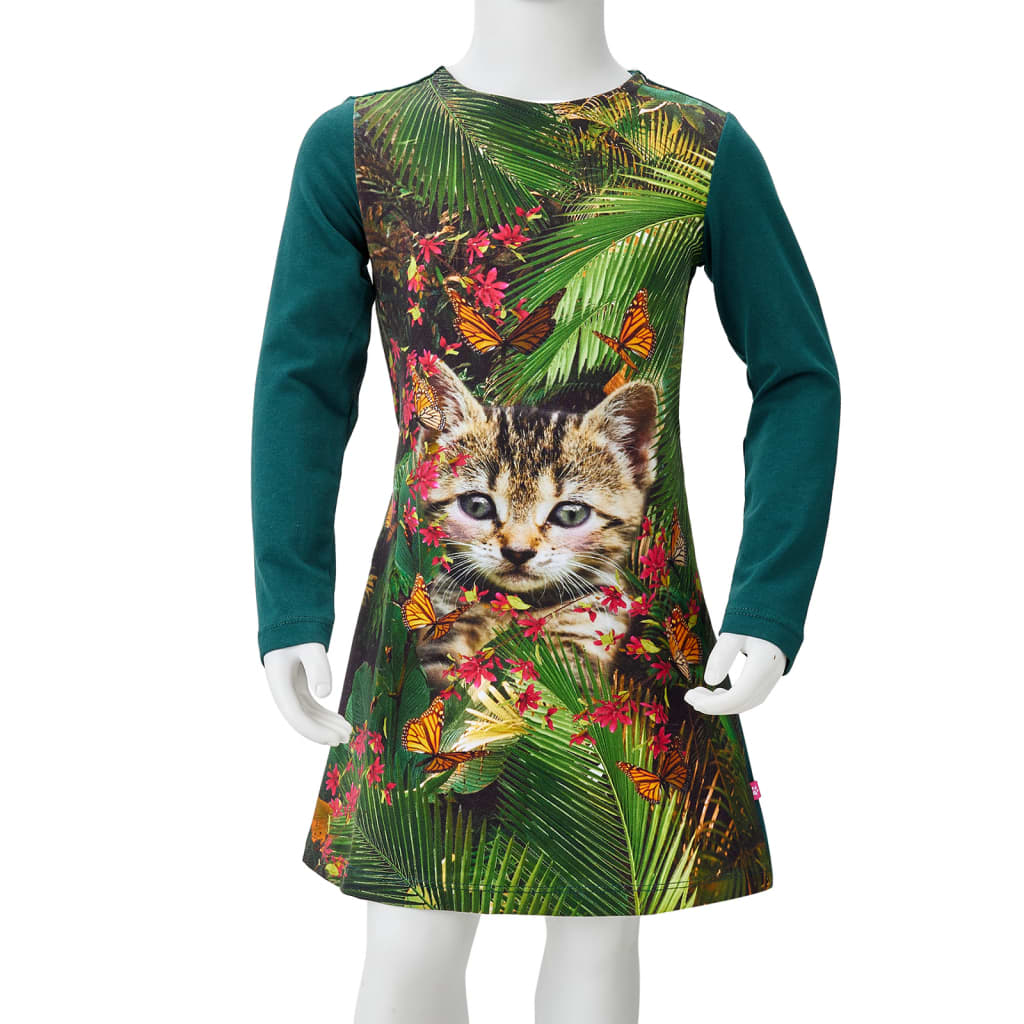 Kinderkleid Mit Langen Ärmeln 128