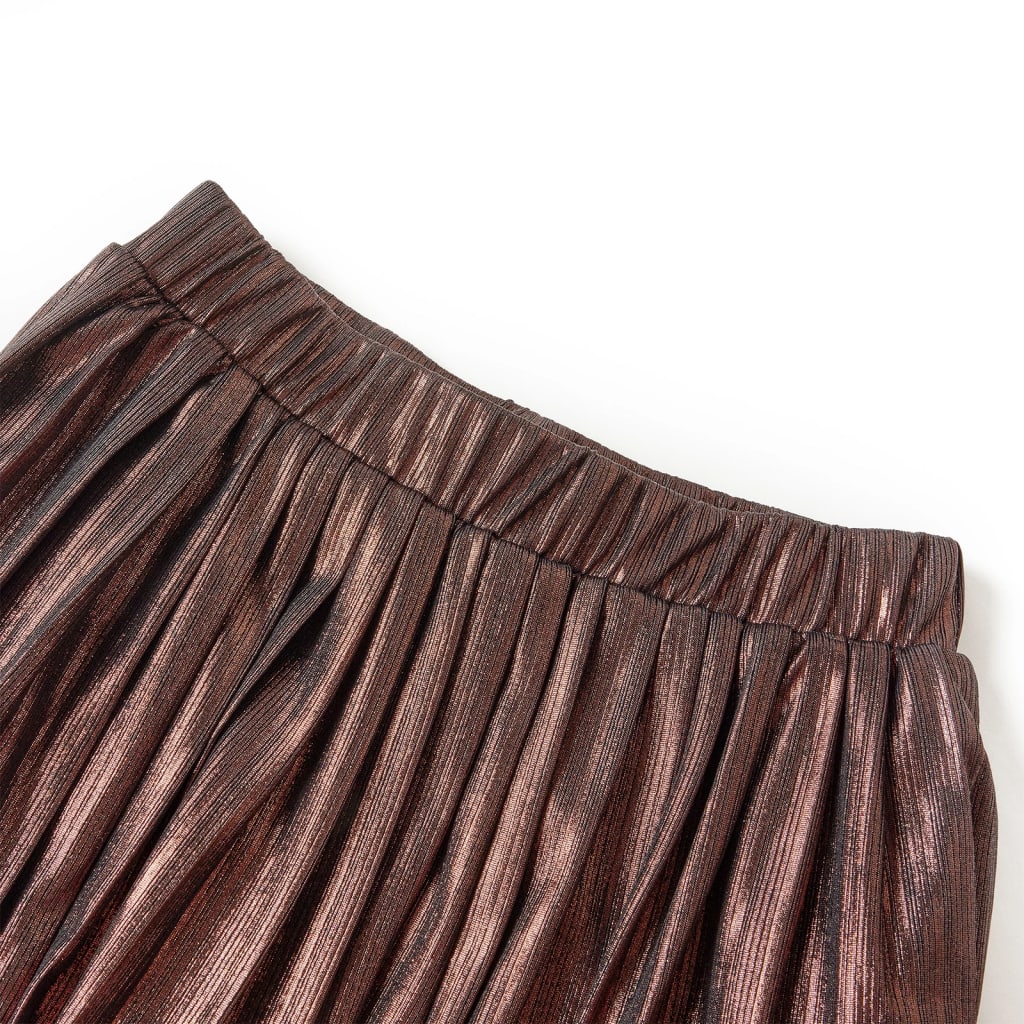 Kinderrock Mit Glitzer Cognac 92