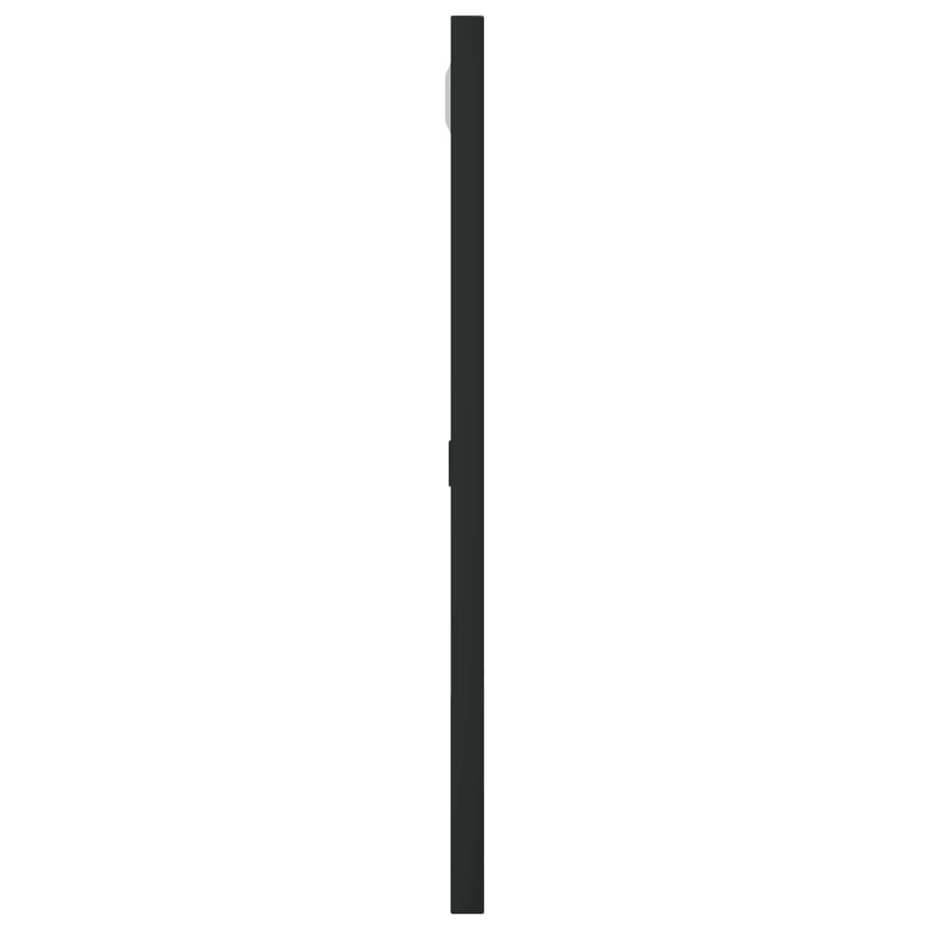 Wandspiegel Schwarz Quadratisch Eisen