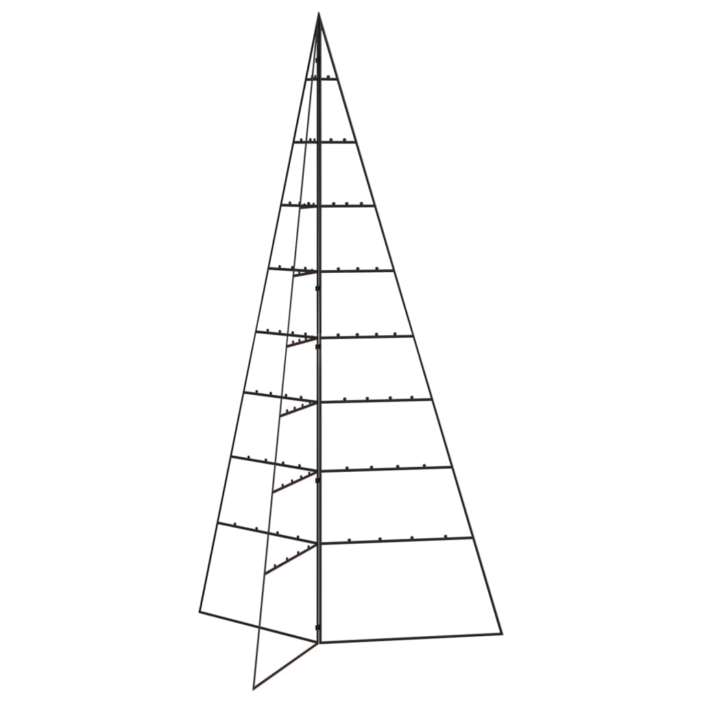 Metall-Weihnachtsbaum Für Dekorationen Schwarz Schwarz