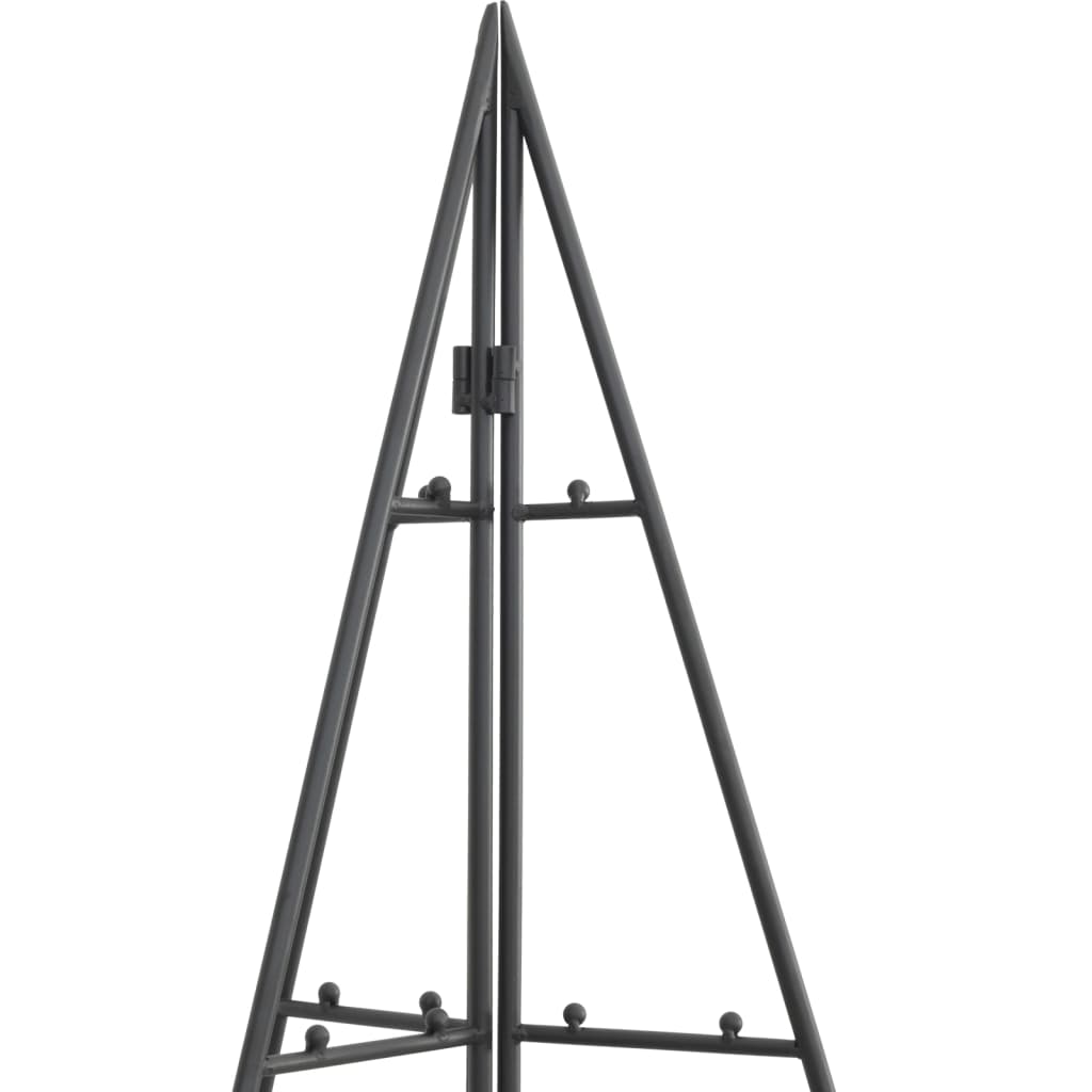 Metall-Weihnachtsbaum Für Dekorationen Schwarz Schwarz