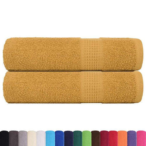 Badetücher Frogn 2 Stk. 360 G/M² Gold