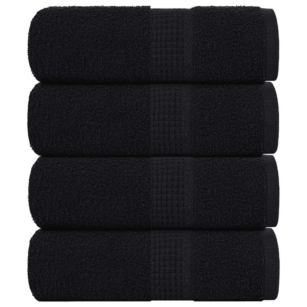 Waschtücher Frogn 2 Stk. 360 G/M² Schwarz