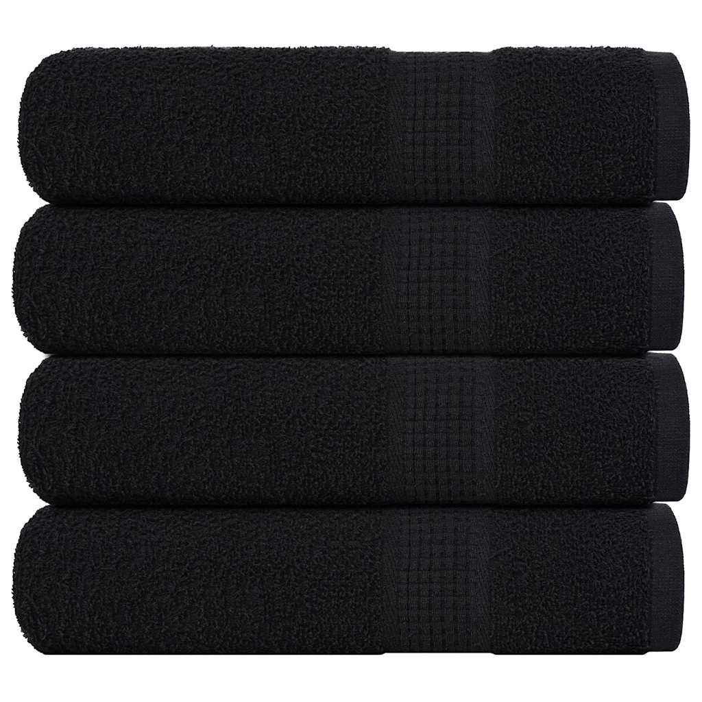 Waschtücher Frogn 2 Stk. 360 G/M² Schwarz