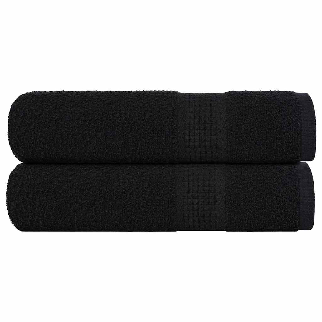 Waschtücher Frogn 2 Stk. 360 G/M² Schwarz